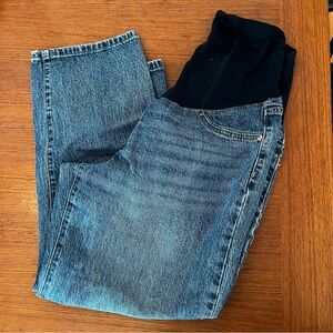 Target over-belly/panel jeans maternity